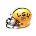 Louisiana State Fightin Tigers Miniature Replica NCAA Helmet w/Z2B Mask by Riddell