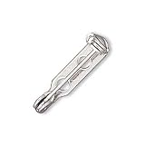 Silver Tone Glue On Bar Pin Back 3/4 Inch (2cm) (24 Pieces)
