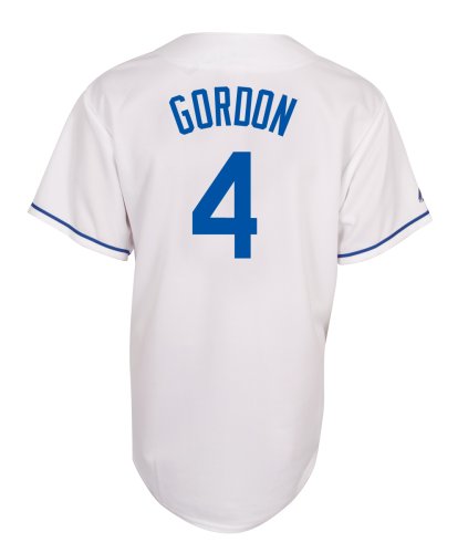 MLB Alex Gordon Kansas City Royals Replica Home Jersey (Medium)