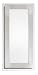 Eglo 82221A Eos 1 Light Wall/Ceiling Light Fixture, Nickel and Chrome/Frosted Opal