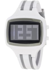 Activa By Invicta Unisex AA401-010 Black Digital Dial White and Charcoal Grey Polyurethane Watch