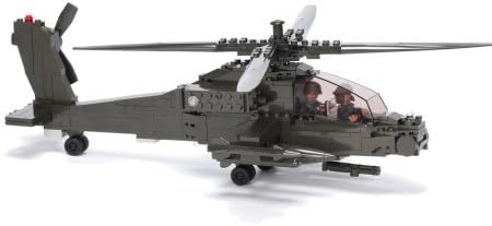 Ultimate Soldier XD XH-64 Attack Helicopter Military Building Construction Set