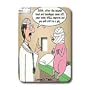 Rich Diesslins Funny Animals Cartoons - A Pig Is Still A Pig After Cosmetic Surgery - Light Switch Covers - single toggle switch