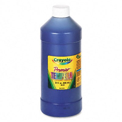 Crayola 54-1232-044 Premier Tempera Paint, 32-oz. Size, Green, 1 Unit