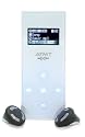 ATMT XSEVEN 2GB White MP3 Player with FM Radio and Touch Pad Controls
