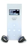 ATMT XSEVEN 2GB White MP3 Player with FM Radio and Touch Pad Controls