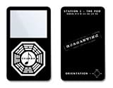 Dharma Black Design iPod classic 80GB/ 120GB Protector Skin Decal Sticker