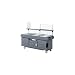 Cambro Camkiosk Cart W/ 4 Pan Wells, Granite Gray - KVC854191 Cambro Camkiosk Cart W/ 4 Pan Wells, Granite Gray - KVC854191