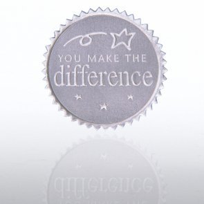 Certificate Seal - You Make the Difference - Silver
