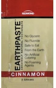 Redmond Earthpaste Toothpaste Cinnamon Packet ( pack of 25)