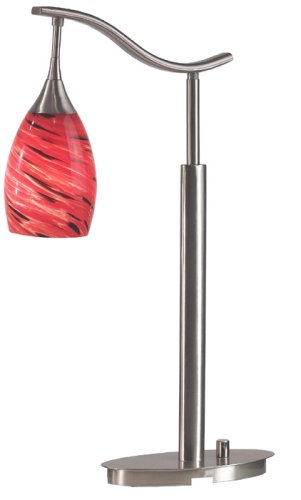 Hunter Lighting  Medici Lava Modelli Blown Glass Desk Lamp