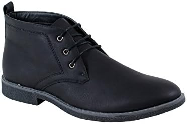 Arider COOPER-03 Mens Lace-up Casual High-Top Shoes - BLACK, Size 11