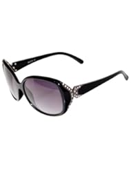 Apparel: Kathy Van Zeeland Studded Hinge Womens Sunglasses One Size Black - Kathy Van Zeeland