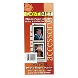 Day-Timer(R) Photo Page Locators For 3 1/2in. x 2 1/2in. Photos, 5 1/2in. x 8 1/2in., Clear