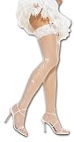 Wedding Bell Sheerstocking With Lace Top