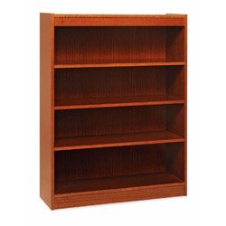 3 Shelf Veneer Panel Bookcase, 36Wx12Dx48H, Oak (LLR01678) Category: Wood Bookcases by Lorell