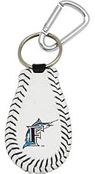 Florida Marlins Classic Baseball Keychain - Baseball Sports Merchandise