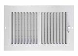 GREYSTONE HOME PRODUCTS LLC AASWWH2106 ALUMINUM WALL & CEILING REGISTER 2-WAY 10 x 6