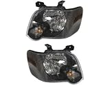 NEW PAIR HEADLIGHT HEAD LAMP 06 07 08 FORD EXPLORER TINTED