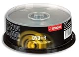 Electronics : IMATION DVD+R - 4.7GB - 16x speed - 25 spindle pack.