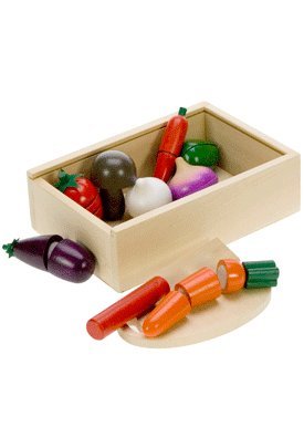 Bigjigs Toys Wooden 'Cutting Vegetables'