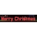 Large LED "Merry Christmas" Outdoor Light