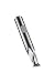 Dormer S802HB15.7 Shank Slot Drill, Weldon Shank, ALCRONA Coating, HM, 15.7 mm Head Diameter, 16 mm Flute Length, 82 mm Full Length