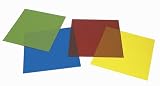 American DJ CGS7A 7 Inch R,G,B,Y Gel Sheets - B0002GW000