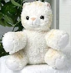 8" Cream Terry Kitty Make Your Own *NO SEW* Stuffed Animal Kit w/ T-shirt