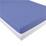 Drap housse jersey extensible caraibe 140x190cm