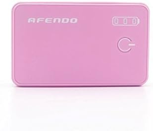 WEEKLY SPECIAL!!! AFENDO® 3000mAh External Portable Rechargeable Compact Emergency Backup Power Bank with Torch Ultra-High Density Battery Charger (2.1A) for Tablet, Notepad, Smart Phone, Cell Phone, Pda, Mp3 Mp4 -Player, Bluetooth Speakers headset, Bluetooth speakers, Bluetooth Earphones, Bluetooth Headphones and most 5V Bluetooth Devices, Google Glass, Gopro, PSP game console, iPhone, iPad, PSP game console, LG series Cellphone, iPad Air, 4,3,2,Mini, iPhone 6,5S, 5C, 5, 4S (Apple Adapters-30 pin and lightning, not included), Galaxy S5, S4, S3, Note 3, Nexus 4, 5, 7, 10, HTC One, One 2 (M8), Blackberry Motorola Droid, LG Optimus, MOTO X, Nokia and most other mobile phones-with a micro USB to USB cable-18 months warranty-Pink