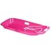 Delta Pink Plastic Snow Sledge With Rope Brand New