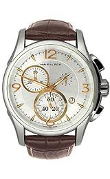 Hamilton Men's H32612555 Jazzmaster Chronograph Silver Dial Watch by Hamilton