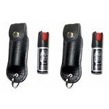 Buy 2 Police Magnum OC17 Keychain Red Pepper Spray w UV Dye - 1 2oz Soft Cases