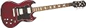 Epiphone Limited Edition 1966 G-400 Electric Guitar, Heritage Cherry