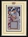 Mike Piazza 2002 Topps 206 Baseball Game Worn Jersey Card #TR-MP LA Dodgers / New York Mets