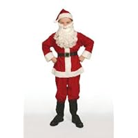 Economy Child Santa Suit Costume Size 4-6 Small