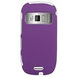 Snap on Hard Plastic PURPLE RUBBERIZED Cover Sleeve Case for NOKIA C7 ASTOUND (T-MOBILE) With Removal PRY TOOL [WCM367]