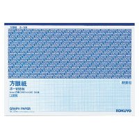 【クリックで詳細表示】コクヨ 上質方眼紙 A3 1mm目 ブルー刷り 50枚とじ ホ-18B 5セット