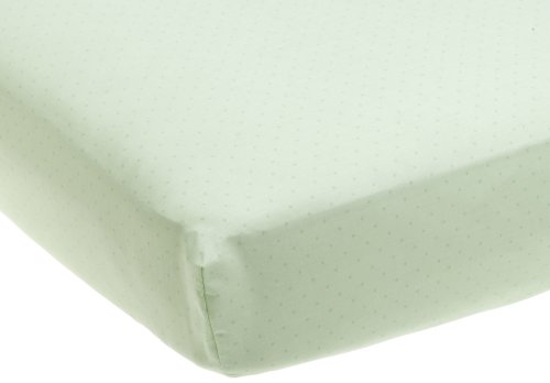 Springmaid Baby Dot Crib Sheet - Green