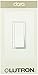 Lutron Claro On/Off Switch, 15-Amp, Single-Pole, CA-1PS, IV, Ivory