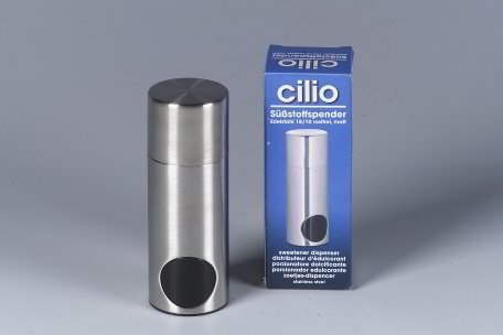 Edelstahl Süßstoffspender 10cm