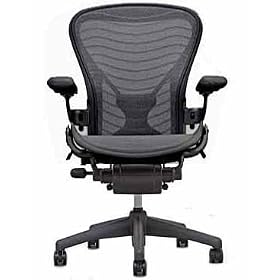 Aeron Chair by Herman Miller Home Office Desk Task Chair Fully Loaded Highly Adjustable...