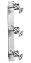 Eglo  86018A Tukon-1, Nickel, 3-Light Spot Light Fixture