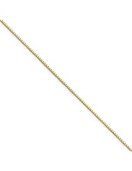 10k Yellow Gold 16in .90mm Box Necklace Chain. Metal Wt- 2.03g