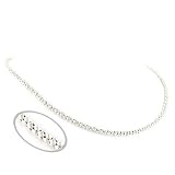 Sterling Silver Fancy Necklace 17