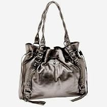 Authentic Elliott Lucca El Signature Large Drawstring - BLACK (with GOLDEN HARDWARE) - New