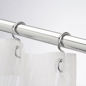 Glide Ball Bearing Shower Curtain Rings (Set of 12)