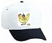 White Cap with egg, mouse, hen