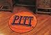 NCAA PITTSBURGH PANTHERS BASKETBALL SHAPED DOOR MAT RUG